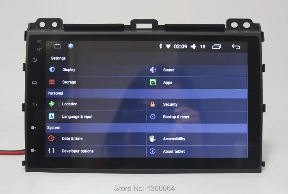 Excellent Nedehe 2G+32G Android 7.0 car dvd player for Toyota Prado Land Cruiser 120 2004-2009 car radio gps navigation Bluetooth Wifi 12
