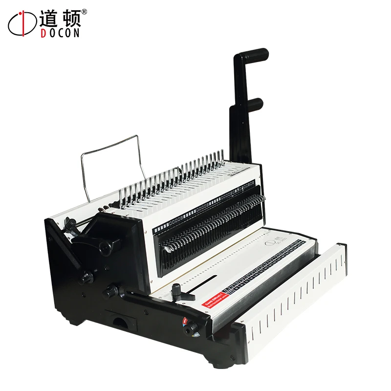 2018 new double wire book binding machine,book binder machinebooks