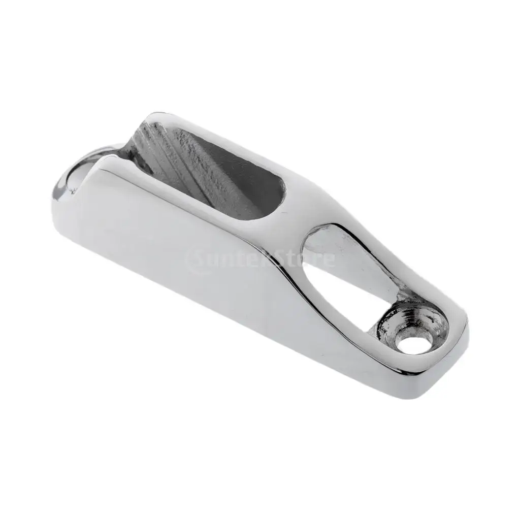 Mini Boat Rope Clam Cleat - 316 Marine Stainless Steel 70 x 17 x 18mm