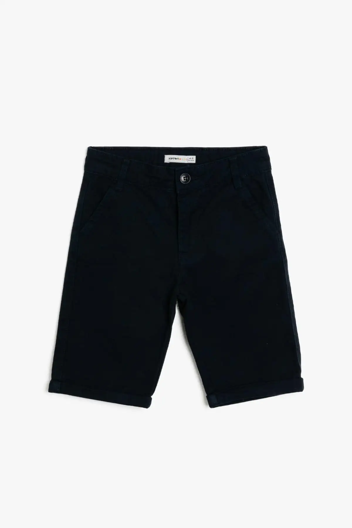 Koton/Детские темно-синие шорты с карманами для мальчиков
