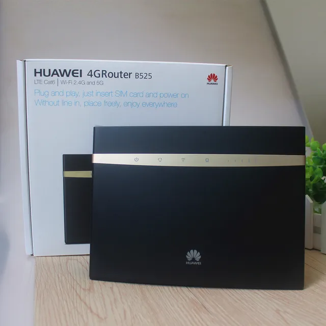 Huawei B525 4G LTE CPE Industrial Wifi Router with SIM