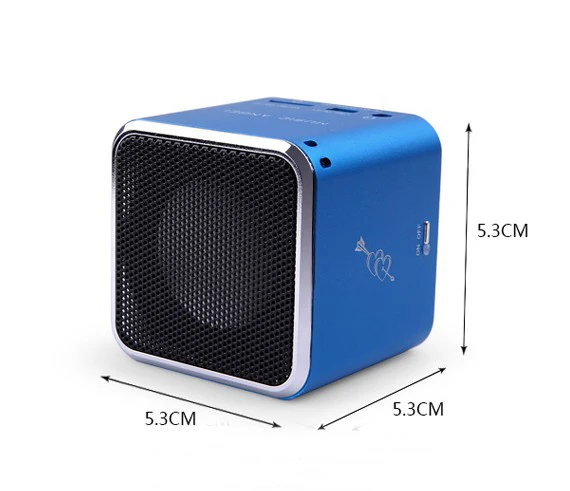 Оригинальная музыкальная мини Колонка Angel ANGEL FM SD для MP3 телефона ПК|Портативные