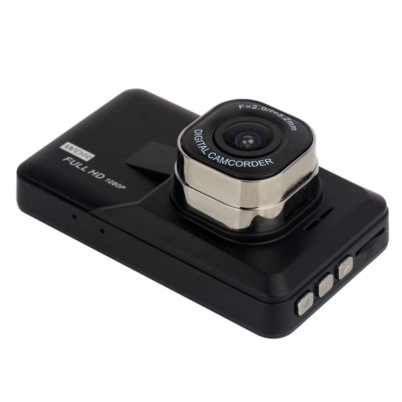 Камера автомобиля HD 1080 P двойной объектив DVR Автомобильный видеорегистратор