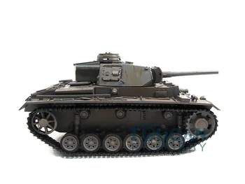 شراءنموذج خزان معدني 100% Mato 1/16 Panzer III RC RTR باللون الرمادي 1223 TH00663