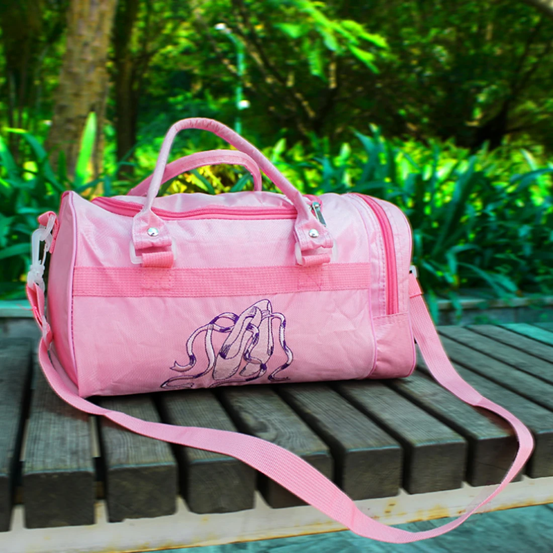 Girl's Dance Bag Multi function Waterproof Handbag Ballet Messenger Bag