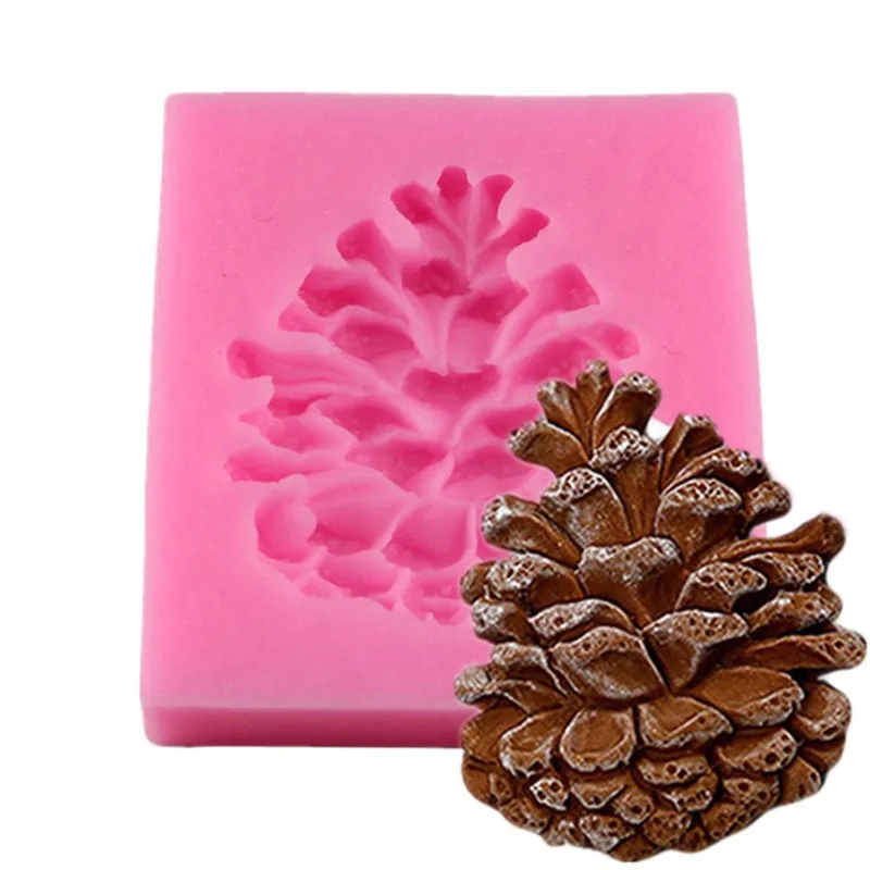 

Pine nuts shaped 3D fondant cake silicone mold for polymer clay molds chocolate pastry candy making decoration tools