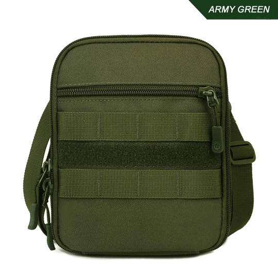 Тактическая утилита Molle EDC сумка Открытый охотничий инструмент Органайзер Туризм Кемпинг Спорт 1000D CORDURA нейлон аксессуары сумка - Цвет: Army Green