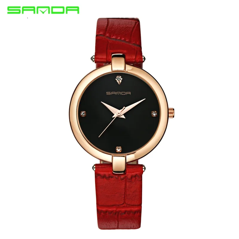 Prix pour Femmes de Mode Casual Montre De Luxe de Haute Qualité En Cuir Femmes de Montre À Quartz Étanche Montre Bracelet Mme sanda196 Prix pour Femmes de Mode Casual Montre De Luxe de Haute Qualité En Cuir Femmes de Montre À Quartz Étanche Montre Bracelet Mme sanda196