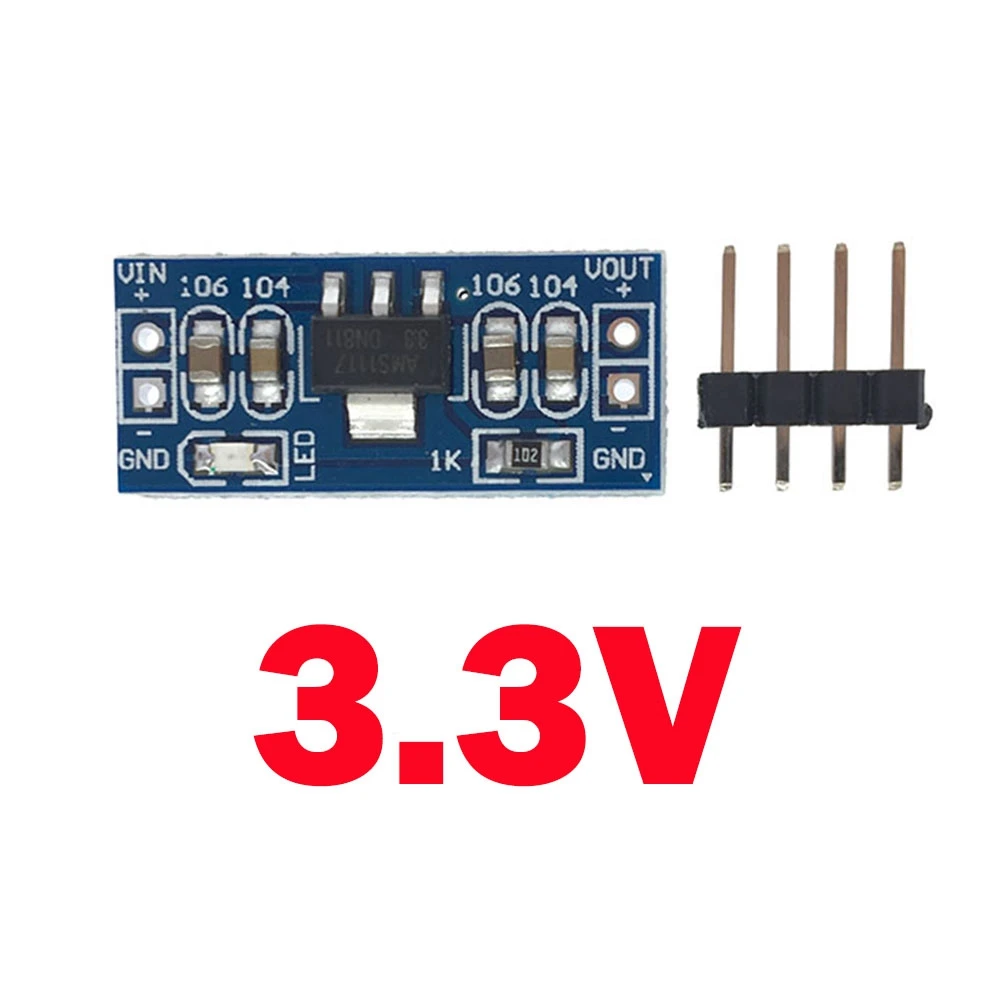 6.0V-12V to 5V AMS1117-5.0V Power Supply Module AMS1117-5.0 
