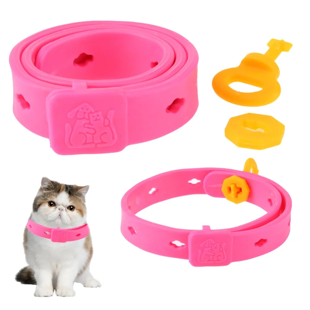 Gato Pulgas Garrapatas Collar Color Repelente De Mosquitos Ajustable gato-pulgas-garrapatas-collar-color-repelente-de-mosquitos-ajustable