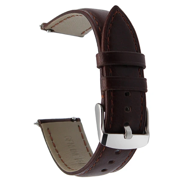 18 мм 20 мм 22 мм Crazy Horse часы из натуральной кожи ремешок для Oris Ulysse Nardin Bell Ross Монблан быстросъемный ремешок коричневый