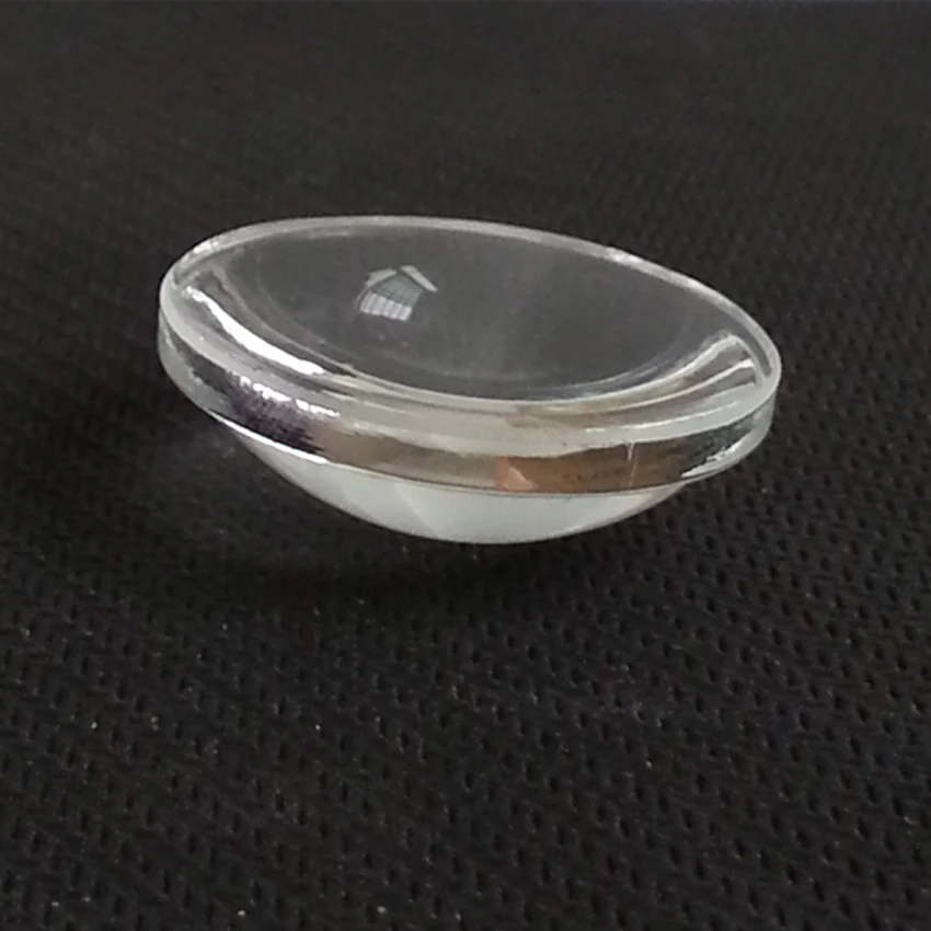 

1 Piece Diameter 32mm High Power Led optical lenses Transparent surface Flashlight Aspheric photics Glass Plano-convex Lens
