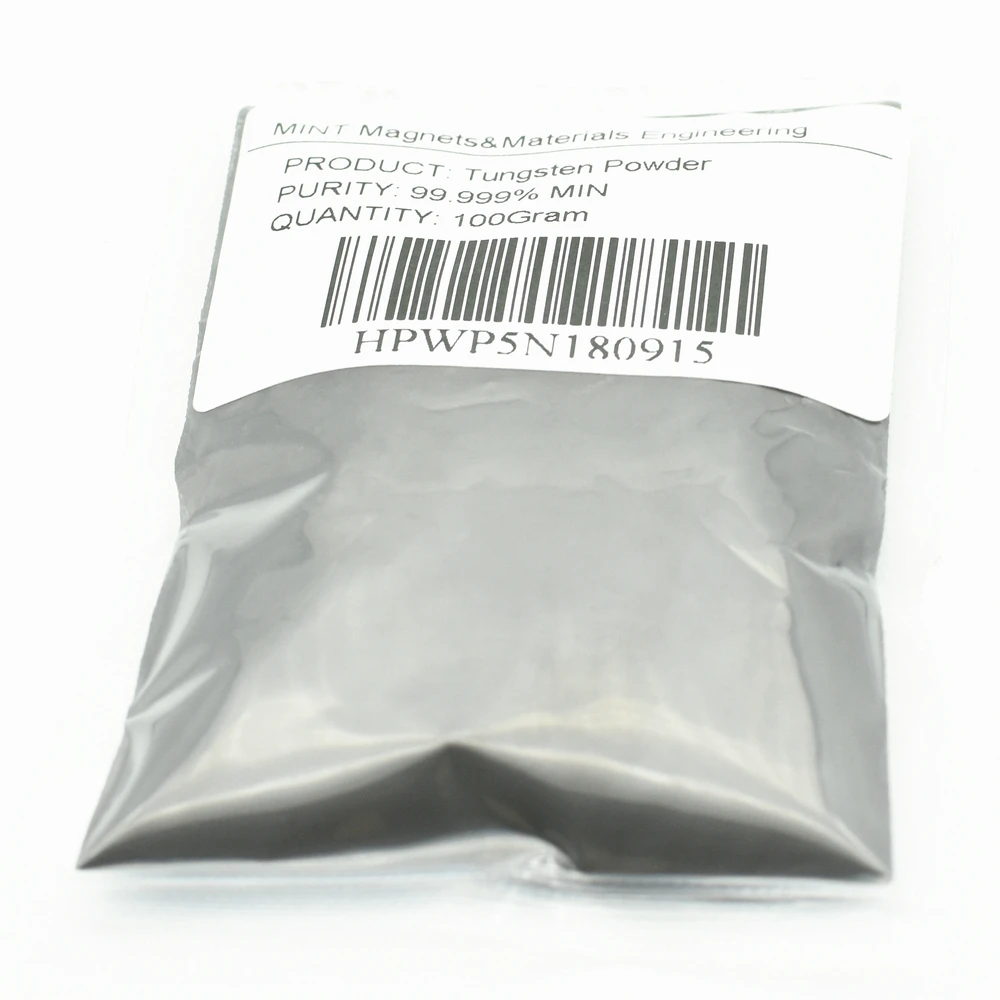 Tungsten Powder W 5N High Purity 99.999 for Research and Development
