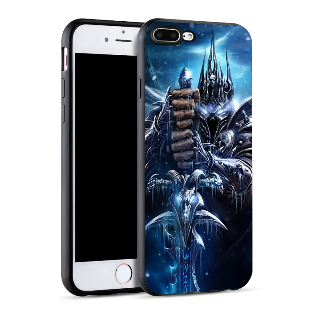 Чехол World Of Warcrafts, мягкий силиконовый чехол для iPhone 11 Pro X 5 S 5S XR XS Max 6 6S 7 8 Plus - Цвет: SJK2052001HB