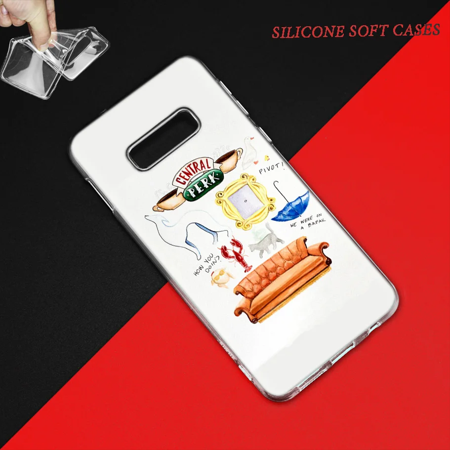 Друзей вместе ТВ Показать чехол для samsung Galaxy S8 S9 S10 5G S10e S7 Note 8 9 10 J4 J6 плюс J5 J8 2018 J3