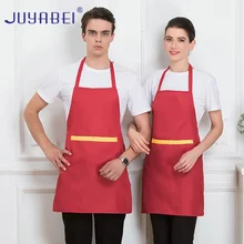 Новые летние Для мужчин's и Для женщин Семья Кухня ресторанный фартук отель изысканные блюда выпечки кафе гриль шеф-повар, официант Рабочий Фартук