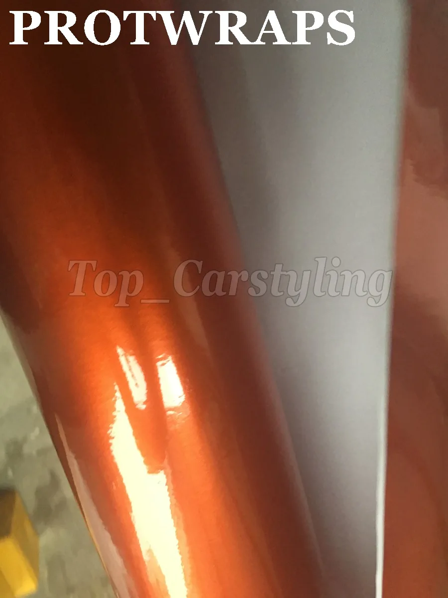 Gloss Metallic candy vinyl car wrap film cast hexis 3m vivide car wrap foil  (31)