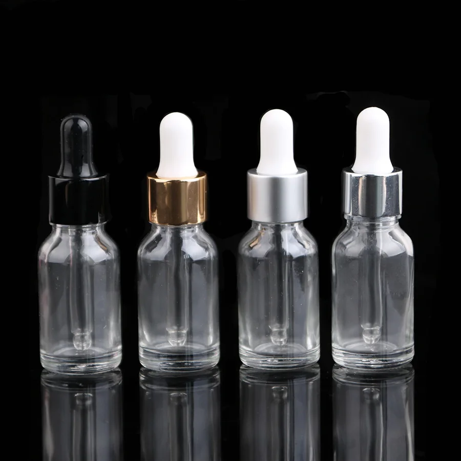 Merx Beauty оптовая продажа 20 шт. 15 мл прозрачный флакон капельница стеклянная | Отзывы и видеообзор