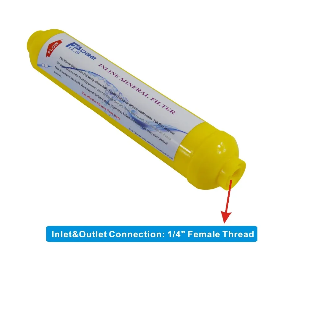 Система обратного осмоса Сменный фильтр встроенные фильтры для минеральной воды, " OD x 10" L, 1/" внутренняя резьба трубы