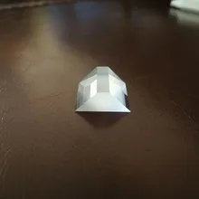 Длина 19,75 мм высота 20 мм N-BK7 равный трапециевидный Призма Оптическое стекло для прецизионных оптических инструментов