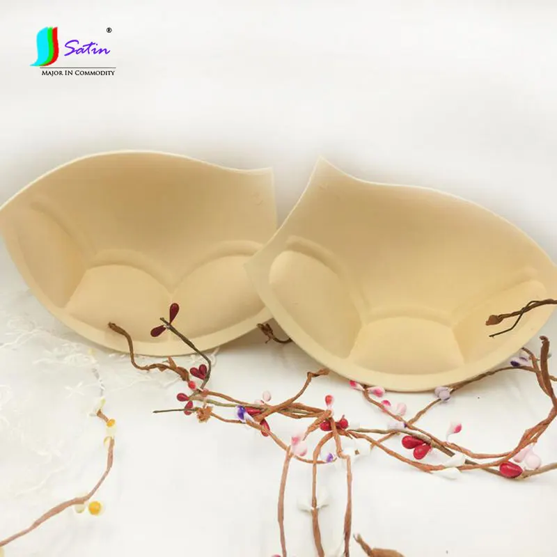 

Women Bikini/Swimsuit/dress/skirt Decoration Material Skin Color Chest Pad,Underwear Accessory Bra Pad S0250L