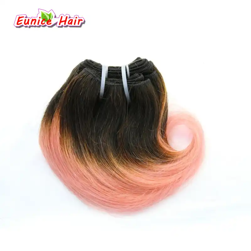 Brazilian Hair Short Wave Hairstyle 8inch Body Wave Hair Weft