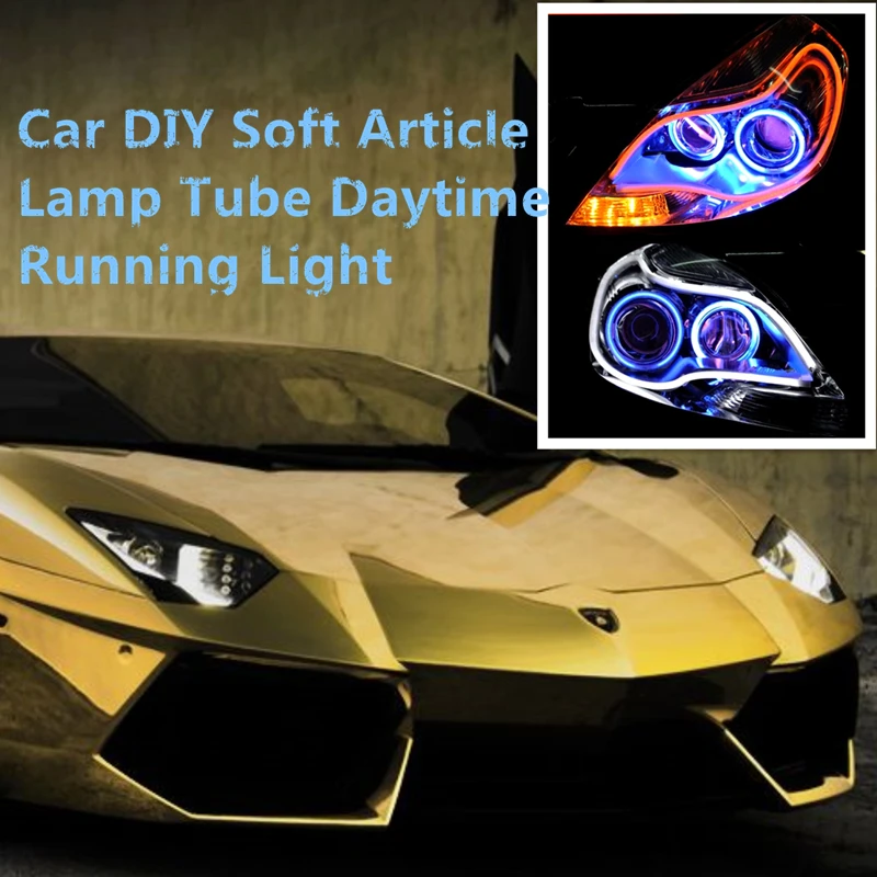 Buy 45cm LED DRL DIY Flexible Daytime Running Light