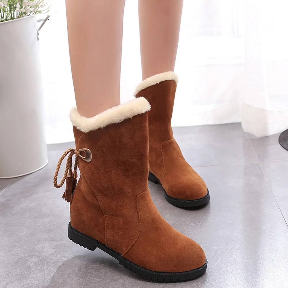 boots women 2019 New Fashion Heels Winter Boots Fashion Shoes Woman Casual  Mujer Female Ankle Boots