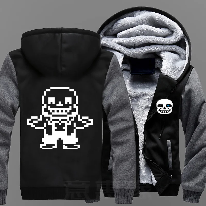 [Фото] Горячая игры Undertale фриск без карнавальный костюм куртки с меховым