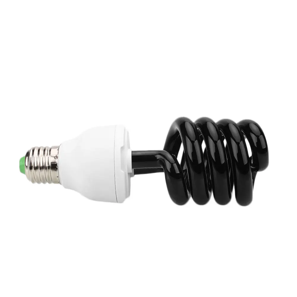 E27 36W ультрафиолетовая флуоресцентная лампа черного света CFL энергосберегающая