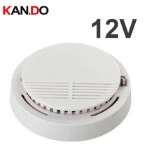 На 12 v газовый сигнализатор 100db газа сигнализации датчик дыма газа газовая сигнализация для системы безопасности