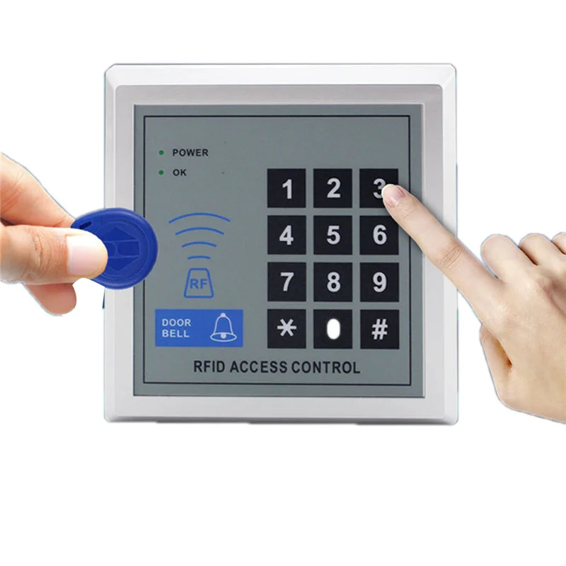 RFID система контроля доступа Электрический IC/ID карточные замки устройства машины безопасности бесконтактного доступа дверной замок для