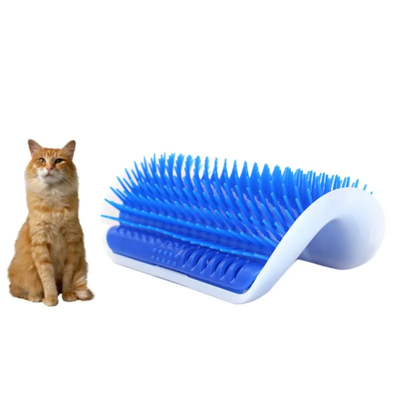 

Angle Face Tickling Massage Catnip Brush Combs Cat Scratch Board Scratchers Scratching Post Cat Grooming Pet Supplies Friction