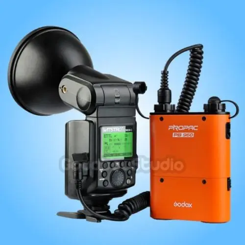 

Godox AD360II-C 360W GN80 E-TTL Flash Speedlite + PB960 Battery Orange for Canon