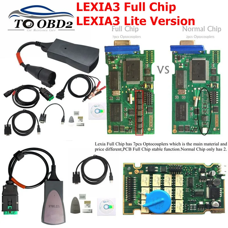 

Lexia 3 with Serial 921815C Firmware Golden PCB LEXIA 3 PP2000 Diagbox V7.83 diagnostic tool Full Chips support Multi-languages