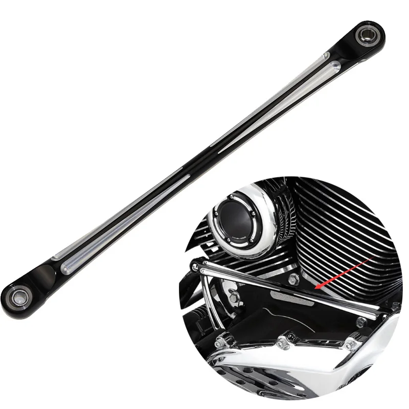Black Aluminum Motorcycle Gear Shift Shifter Linkage For 1984 2016 Harley Touring FLHTbrake