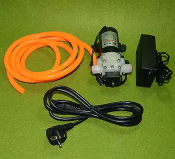 

DC12V 45W Diaphragm Water Pump come with power Adapter and 2M Tube,EU Plug