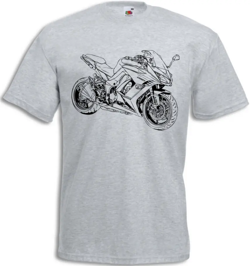 

2019 New Summer Men Hip Hop Tee Shirt Z 1000SX T-Shirt Street Motorcycle Z1000SX Slim T-shirt