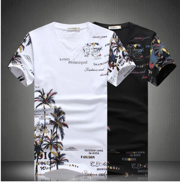 New Summer Beach Shorts Sets Men Casual Coconut Island Printing