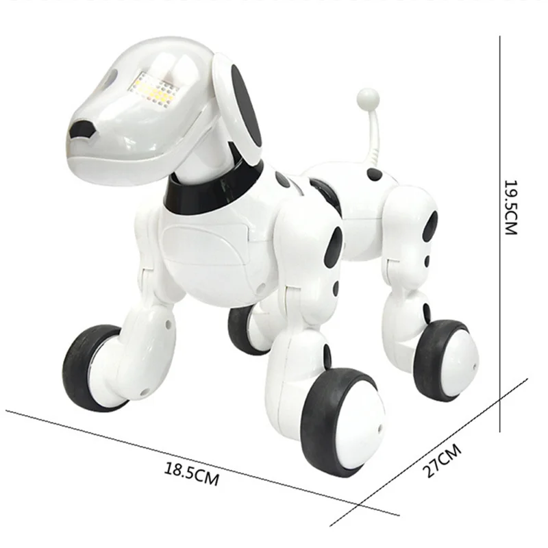 Smart Zoomer Dog Mini Robot Remote Control Pet Barking Dancing Singing Game Interactive Walking Electronic Gift Toys for Child  (4)
