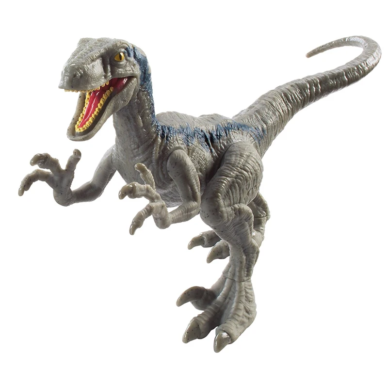 17 см мир Юрского периода 2 игрушки атака пакет Velociraptor синий рисунок диморфодон галлимимус Дракон ПВХ фигурка модель куклы игрушка