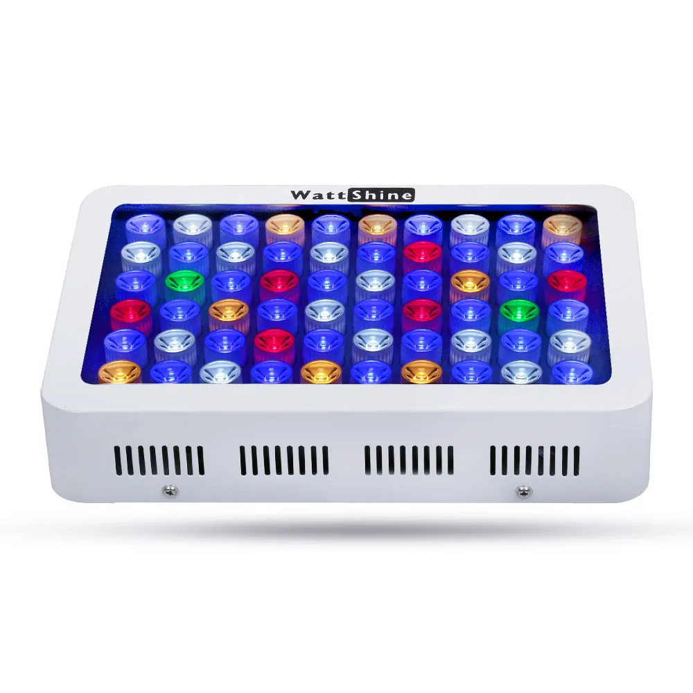 LED Aquarium Light 180W Series Dimmable Full Spectrum For Coral Reef Grow For Plants Fish Tank Aquarium Decorations Include  (18)