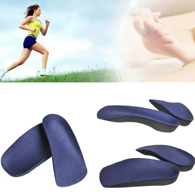 Unisex Insoles for Shoes Orthopedic Insole Foot Arch Half Shoe Pad Orthotic Arch Support Insole Half Pad Shoe Cushion Plantillas