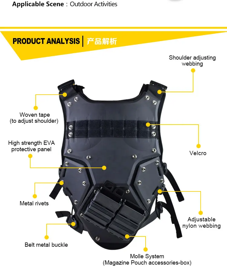 Тактические жилеты ActionUnion Airsoft Molle, военный костюм+ 2 шт., 5,56, быстрая упаковка, пластины, защита груди, пейнтбол, CS, поле