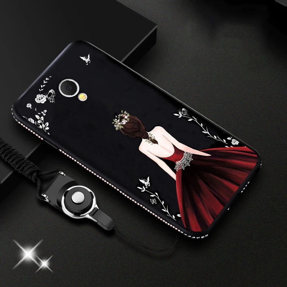 Модный красивый блестящий чехол со стразами для Meizu M5 Note Роскошный свадебного