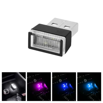 

1x Car USB LED Atmosphere Lights Decorative Lamp For Volvo Xc60 S60 s40 S80 V40 V60 v70 v50 850 c30 XC90 s90 v90 xc70 s70