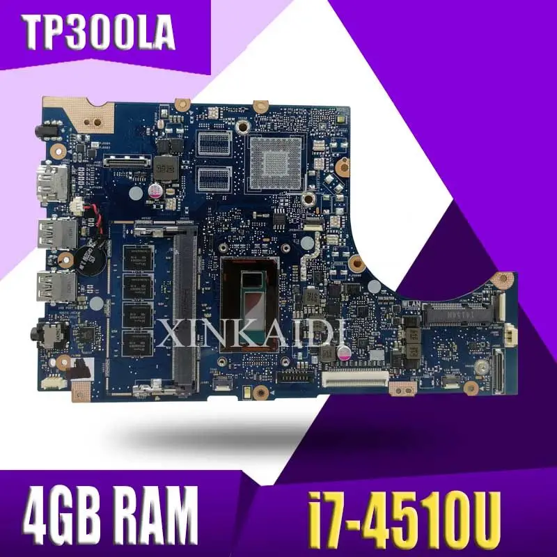 TP300LAB اللوحة ل ASUS TP300LA TP300LAB TP300L اللوحة المحمول 100% اختبار I7-5500U CPU 4 GB RAM TP300LAB اللوحة ل ASUS TP300LA TP300LAB TP300L اللوحة المحمول 100% اختبار I7-5500U CPU 4 GB RAM