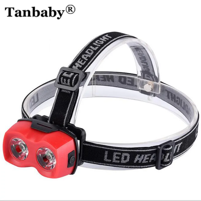 Tanbaby Mini LED Headlamp highlight 90 Degree Rotate Headlamp Head