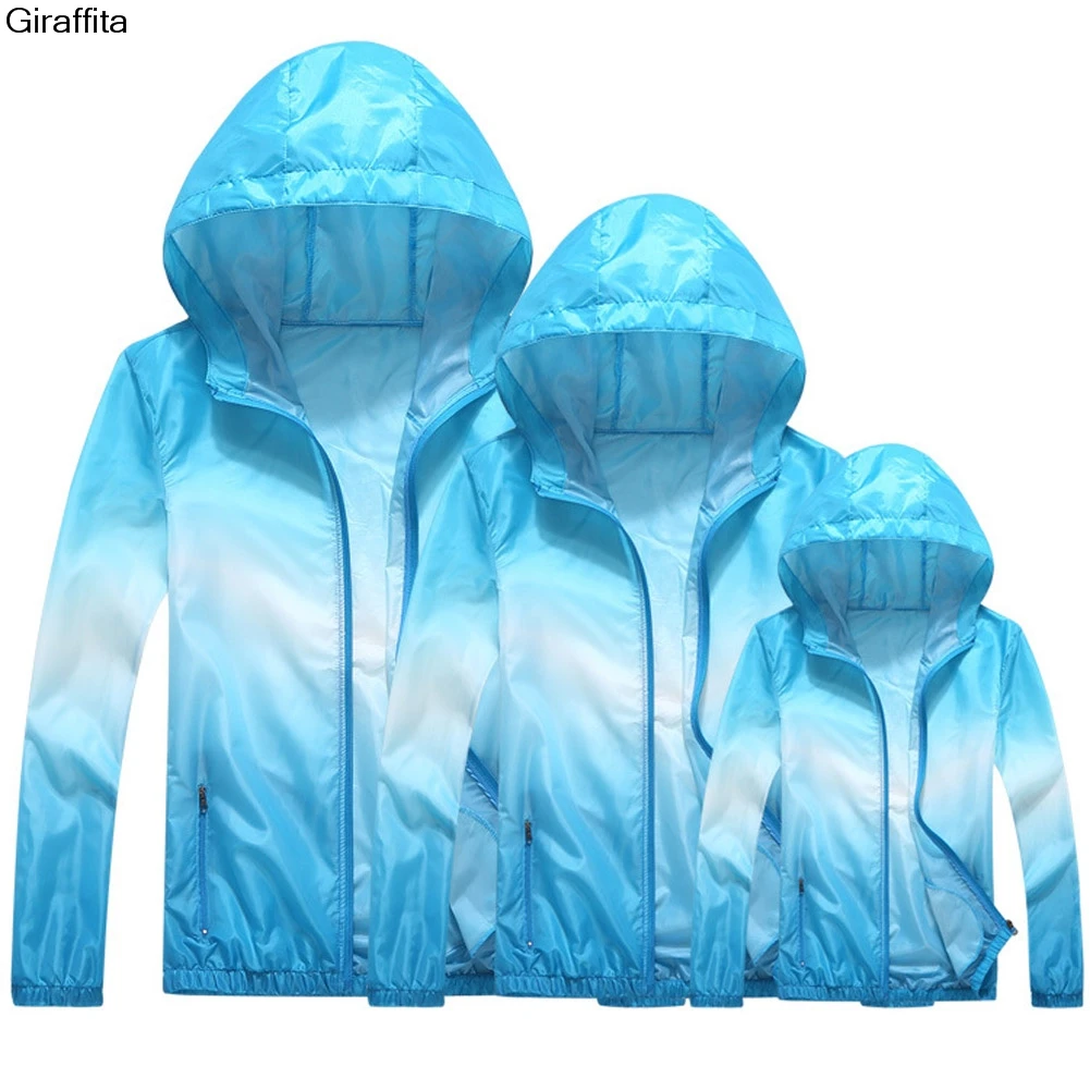 Unisex Sun Protection Clothes Sunscreen Skin Windbreaker UV proof