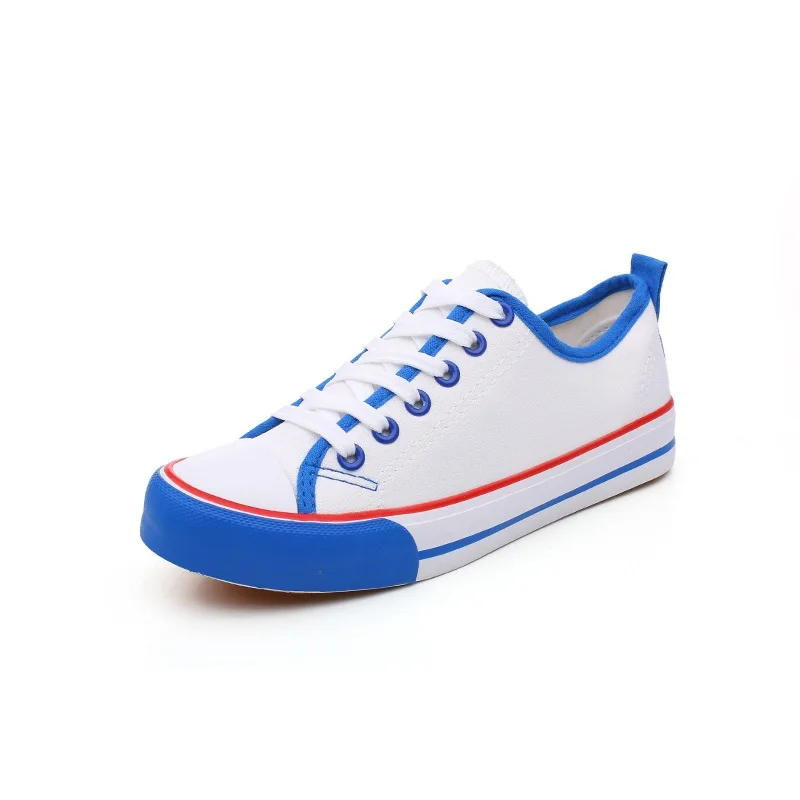 

2018 autumn new students Harajuku canvas shoes women's shoes lacing casual shoes simple versatile flat single shoes sneakers